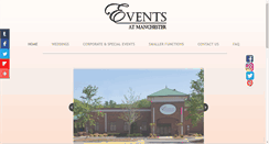 Desktop Screenshot of eventsatmanchester.org