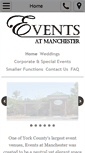Mobile Screenshot of eventsatmanchester.org